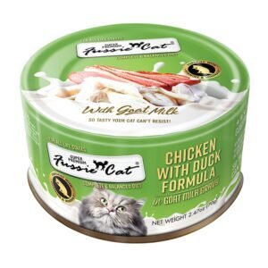 Fussie Cat Super Premium Chicken w/ Duck Formula in Goat Milk Canned Cat Food
