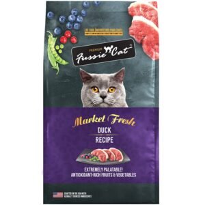 Fussie Cat Market Fresh Duck Recipe Premium Dry Cat Food