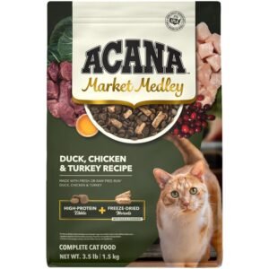 ACANA Market Medley Duck, Chicken & Turkey Recipe Dry Cat Food