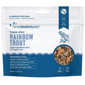 Smallbatch Freeze-Dried Rainbow Trout Dog & Cat Treats