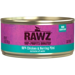 RAWZ 96% Chicken & Herring Pâté Canned Cat Food