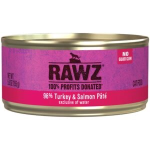 RAWZ 96% Turkey & Salmon Pâté Canned Cat Food