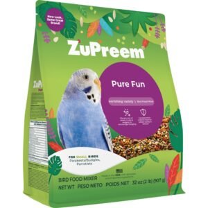 Zupreem Pure Fun For Small Birds Bird Food, 2-Lb