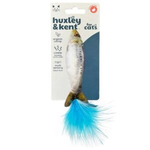 Huxley & Kent Sardine Plush Catnip Cat Toy